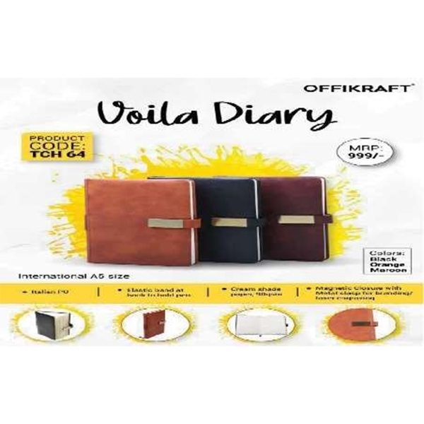 Voila Notebook Tch 64 Black