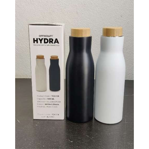 Hydra Bottle Tch 118 Black, White