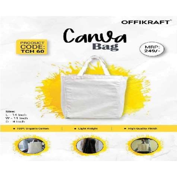 Canva Bag Tch 60 Crème