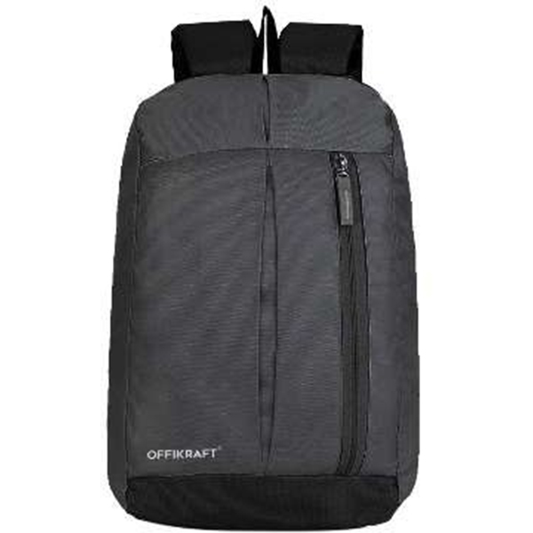 Offikraft Mini Bagpack Tch 143 Grey, Black