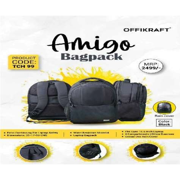 Amigo Backpack Tch 99 Black