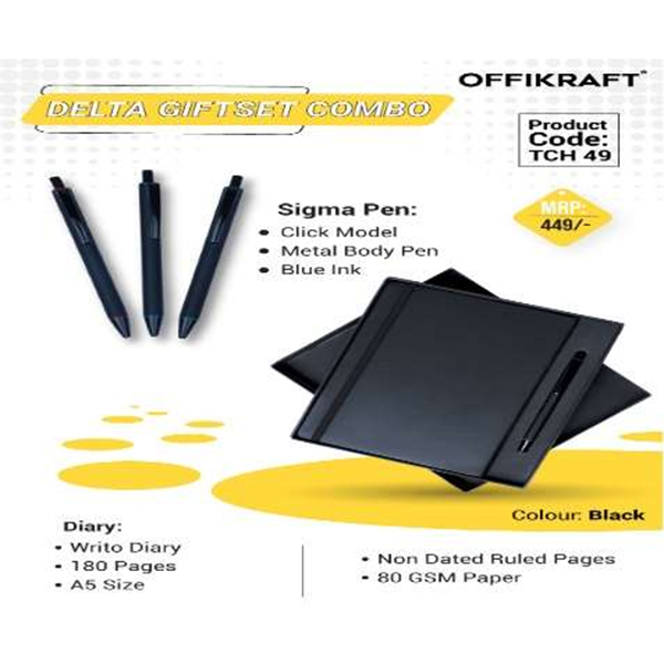 Delta Gift Set Tch 49 Black